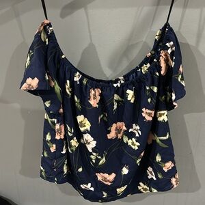 Lumière medium off the shoulder flower blouse